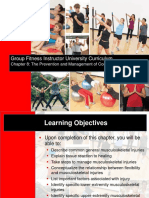 Group Fitness Instructor University Curriculum: Chapter 8: The Prevention and Management of Common Injuries