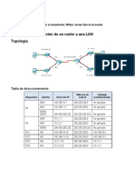 6.4.3.3 Packet Tracer - Connect A Router To A LAN Instructions IG