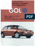 Manual Reparacion Ajustes Autos Volkswagen Gol 95 Motor Naftero 16 18 20 Diesel 15 Inyeccion Monopunto Multipunto PDF