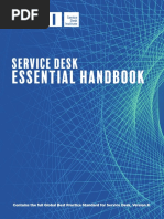 Service Desk Essential Handbook V8.2.2019.07