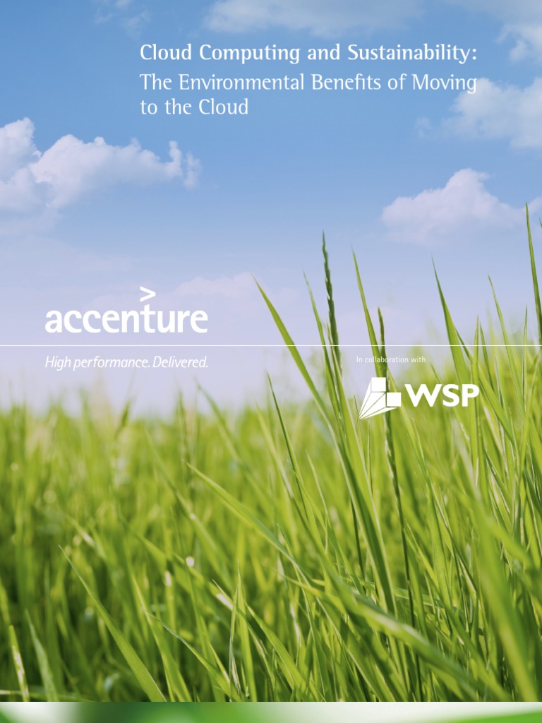 Accenture - Sustainability - Cloud - Computing - The Environmental ...