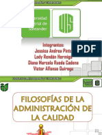 Filosofia D La Administracion de La Calidad