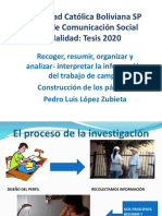 Analisis de Información Recolectada y Construcción de Párrafos UCB Tesis 2020 PDF
