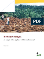 Biofuels in Malaysia- An analysis of the legal and institutional framework