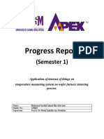Progress Report: (Semester 1)