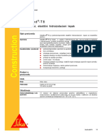 Sikabond - T8: Poliuretanski, Elastični Hidroizolacioni Lepak