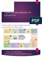 Aprendizaje basado en proyectos