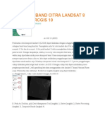 Komposit Band Citra Landsat 8 Dengan Arcgis