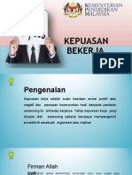 Kepuasan Bekerja