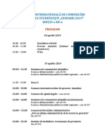 Program Donaris - 2019