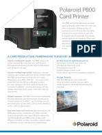 Polaroid P800 Card Printer: A Card Production Powerhouse Fueled by Innovation