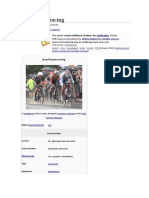 Road Bicycle Racing: Jump To Navigation Jump To Search