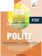 POLITY 1000 MCQs With Explanatory Notes PDF