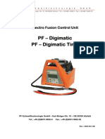 Digimatic Plasson Poly Welder Manual