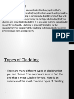 What Is Cladding?