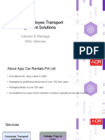 Automated Employee Transport Management Solutions: Interact & Manage With Vehicles
