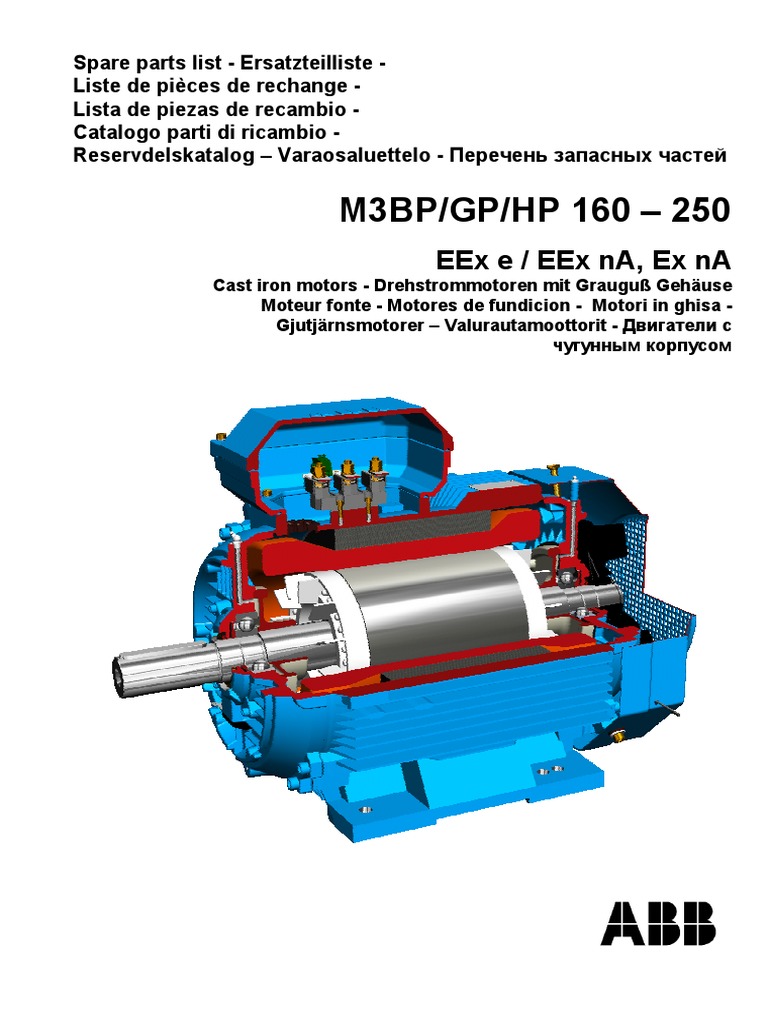 Spare Parts List M3BP - GP - HP 160-250 PDF | PDF