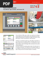 Touch Screen Controller: Cost-Efficient, High Resolution, With Internal I/O