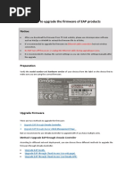 How To Upgrade The Firmware of EAP Products PDF