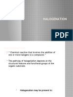 Halogenationf