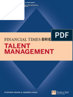 (Financial Times Series) Stephen Hoare, Andrew Leigh - Talent Management - Financial Times Briefing-Financial Times - Prentice Hall (2011) PDF