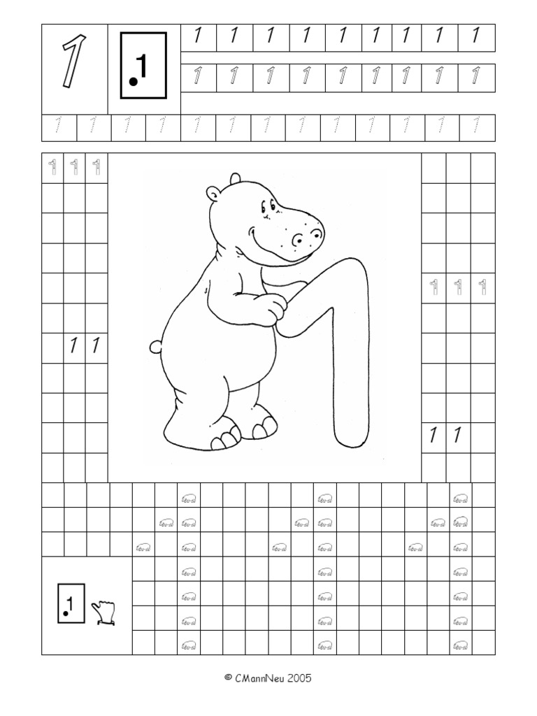 Ziffernschreibkurs PDF | PDF