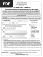 Mandated Reporter Acknowledgment Form | PDF | Child Abuse | Physician