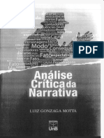 Análise Crítica Da Narrativa - Luiz Gonzaga Motta