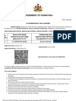 Government Of Karnataka: S. No. Name of the family member/ಕುಟುಂಬದ Relationship with applicant/ಅ Age/ವಯಸು