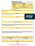 Win Progress Co., LTD.: Technical Service Bulletin