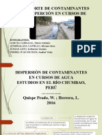 Transporte de Contaminantes