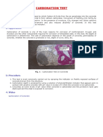 Carbonation Test PDF