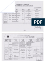 DATE SHEET 2019 UOP