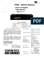 Onkyo-TX-17-Service-Manual