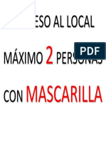 Ingreso Con Mascarilla Punto SUR PDF