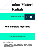 Kompleksitas Algoritma