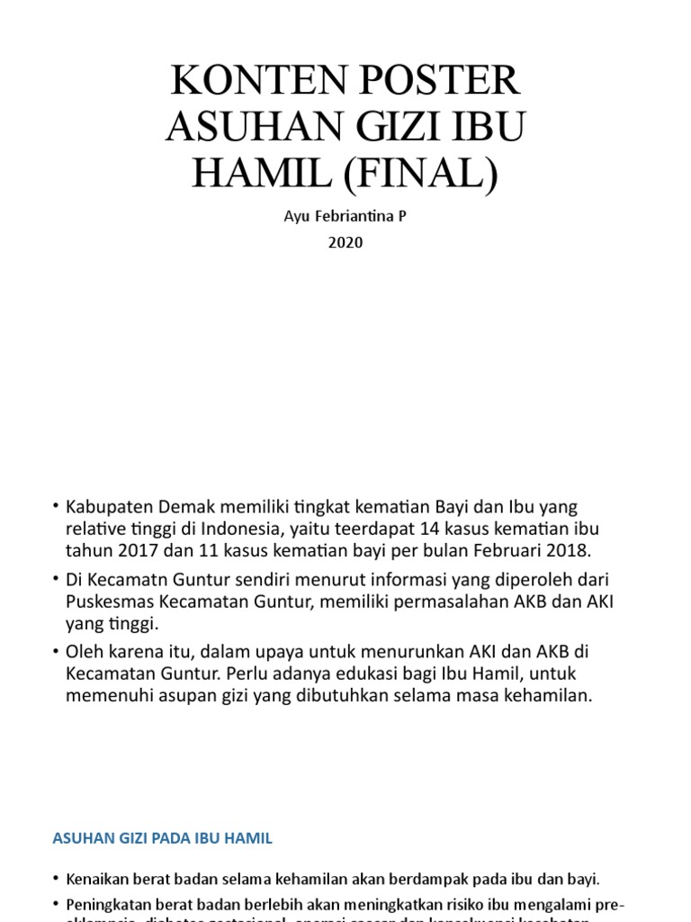 Materi Ibu Hamil Final PDF