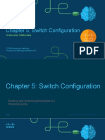 Chapter 5: Switch Configuration: Instructor Materials