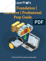 CS Ebook For Foundation - Executive - Professional PDF