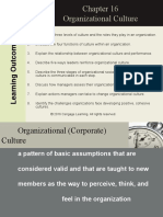 Organizational Culture: © 2016 Cengage Learning. All Rights Reserved