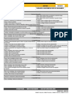 Pá Carregadeira J. Deere 524K II - Lista de Ítens Revisões