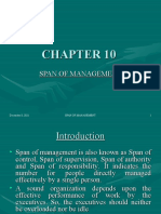 Span of Management