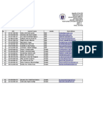 Enrolment Data OF 6HUMSS