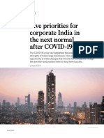 Five Priorities For Corporate India in The Next Normal After COVID-19