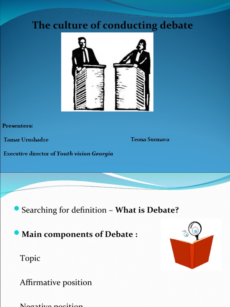 Understanding Debate Culture and Techniques | PDF | Human Communication ...
