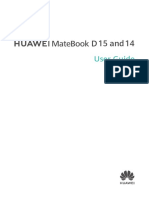 HUAWEI MateBook D 15&14 User Guide - (01, En-Us, Boh&Nbl)