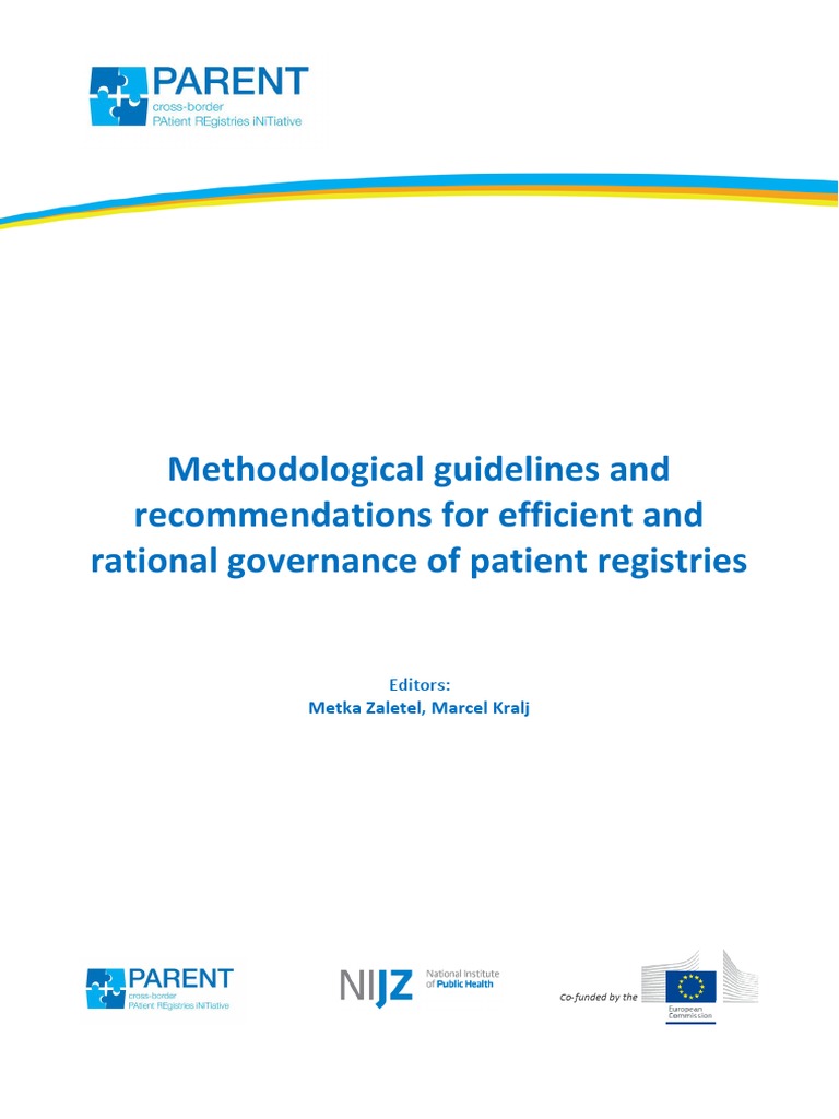 Patient Registries Guidelines en Health Care Medical