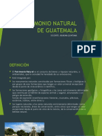 PATRIMONIO NATURAL DE GUATEMALA