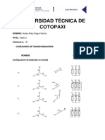 Conexiones de Transformadores