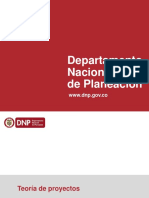 Proyectos de Inversión (Teoría) - DNP.